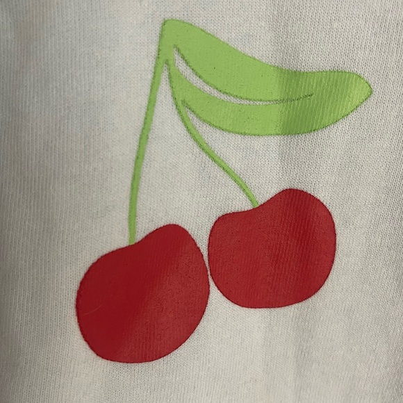 Better Together Cherry Zip Up Hoodie Aqua Blue - Picture 3 of 6